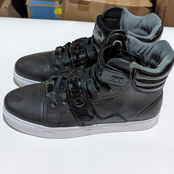 AH By Android Homme Propulsion Hi Eva Mens Black Shoes Luxury Trainers AHB10004 - Picture 6 of 13